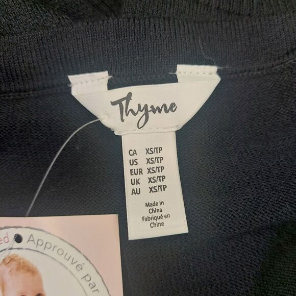 NWT Womans Thyme Maternity/Nursing Sweater Dress sz XS - Picture 10 of 14